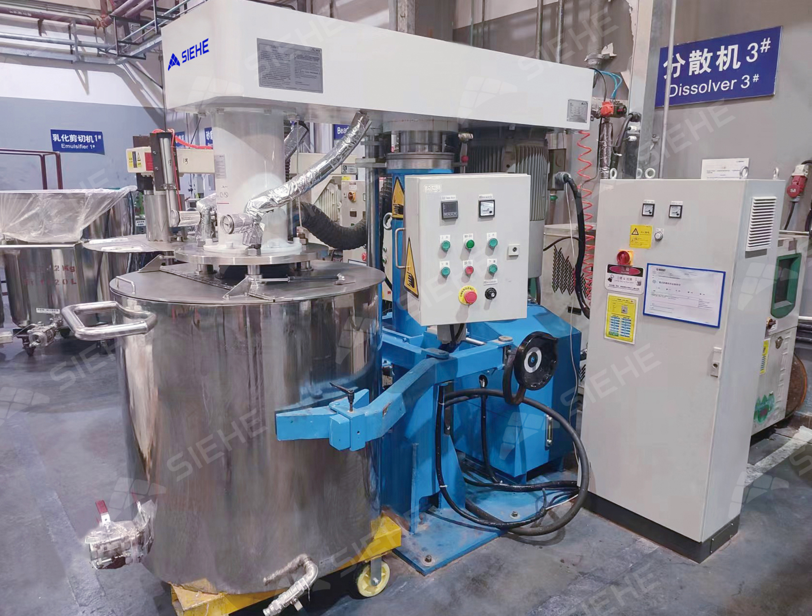 Multi-functional Mixing Equipment,Basket Mill,High-speed Dispersers