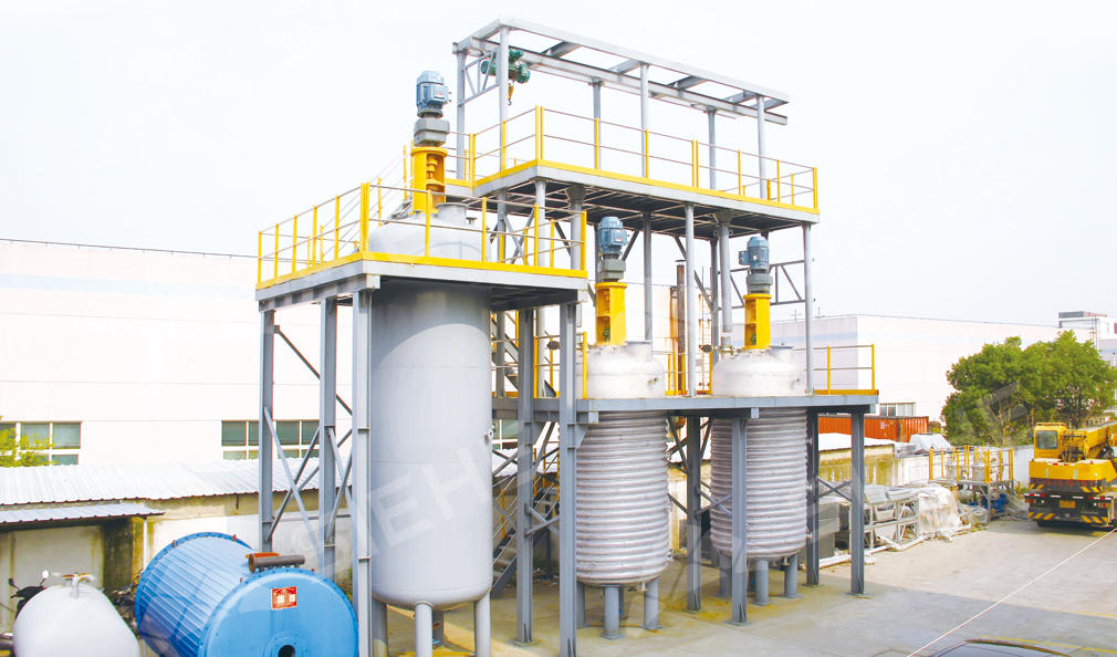 Alkyd resin complete production line successfully delivered