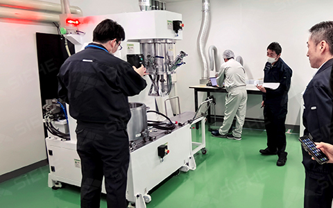 Entering the Japanese market, SIEHE's custom lab double planetary mixer for TATSUTA was successfully delivered!